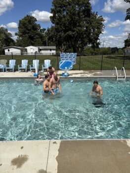 Beta Kappa Pool Side Brotherhood